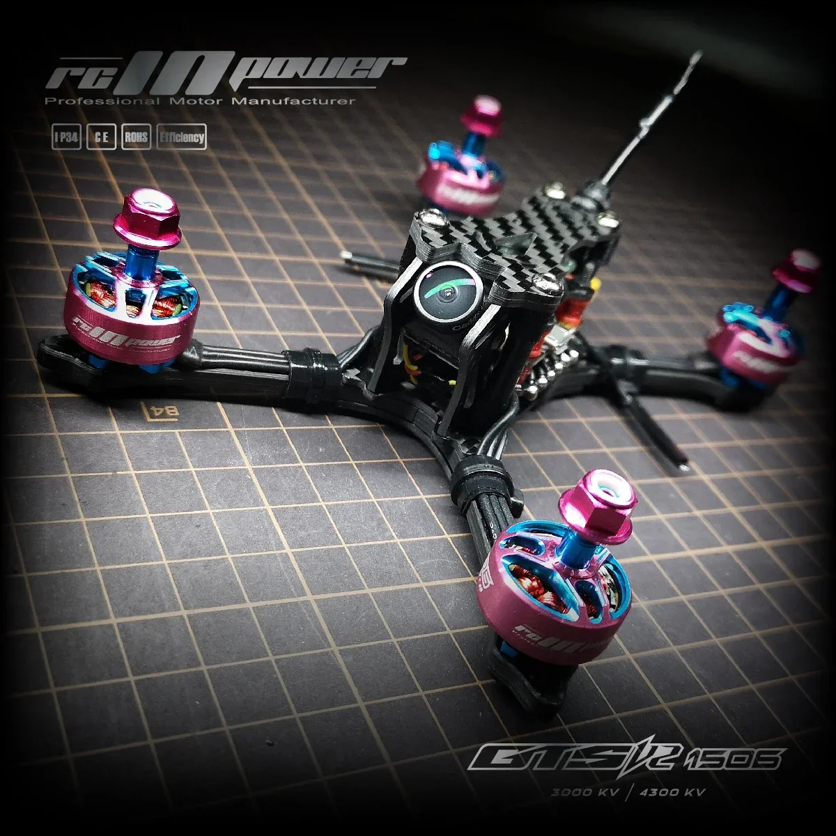RCINPOWER GTS V2 1506 Brushles - Walksnail Avatar Hd Goggles X ulasan dan harga